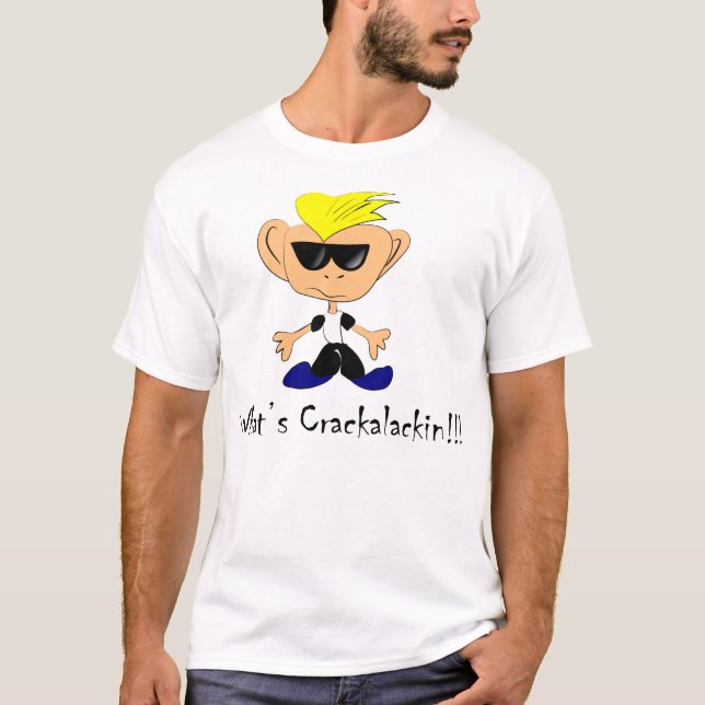 O que é camisa de Crackalackin T (Frente)