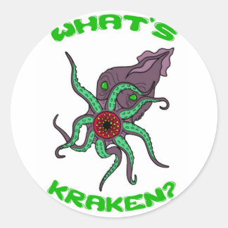 O que é Kraken? Adesivos