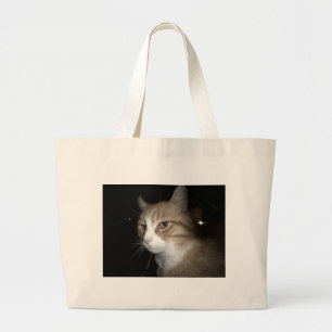 O que ele está pensando? bolsa grande tote