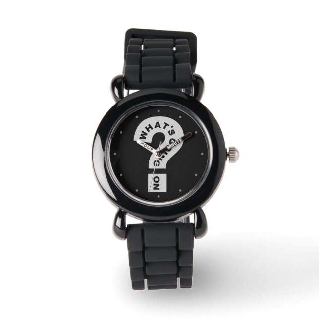 O que está acontecendo? relógios (Frente)