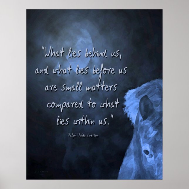 o que está atrás de nós... poster (Frente)