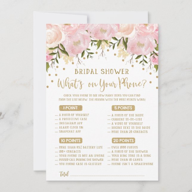 O que está no seu telefone jogo de chá de panela r (Frente)