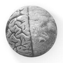 O que está pensando? Dome Paperweight