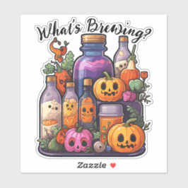 "O que está se preparando?" Adesivo de Ingrediente