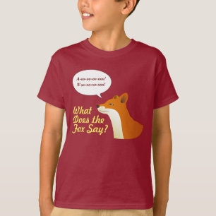 O que faz o Fox para dizer camisetas engraçadas