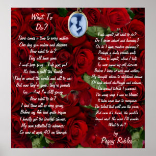 O Que Fazer? Poster para Dia de as mães