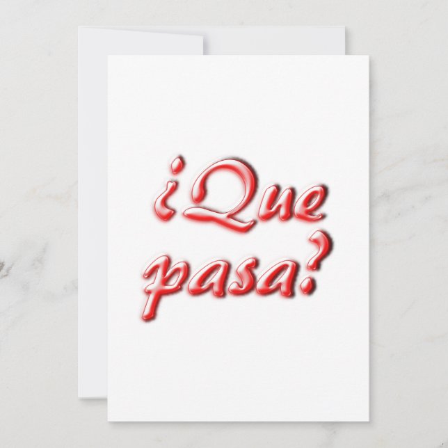 O que há de errado no convite (Frente)