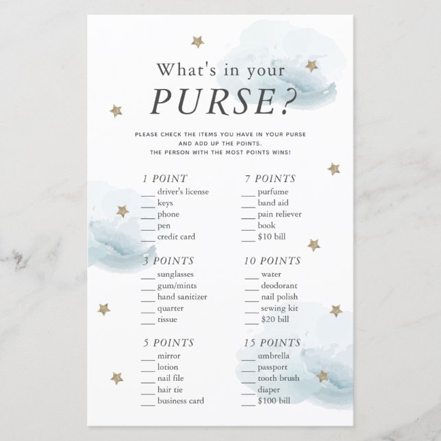 O que há no Jogo do Chá de fraldas Azul da Sua Bol (Frente)