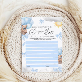 O que há no jogo do Chá de fraldas da Fralda