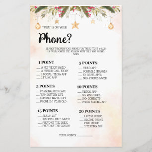 O que há no seu cartão de Chá de casamento telefôn