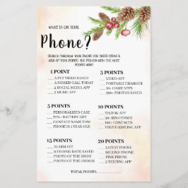 O que há no seu cartão de Chá de casamento telefôn