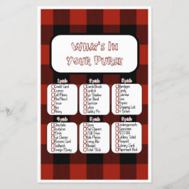 O que há no seu Chá de fraldas Lumberjack?