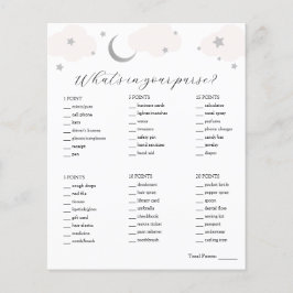 O que há no seu jogo de Chá de fraldas