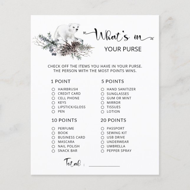 O que há no seu jogo de chá de fraldas (Frente)