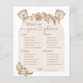 O que há no seu jogo de Chá de fraldas de gêmeos