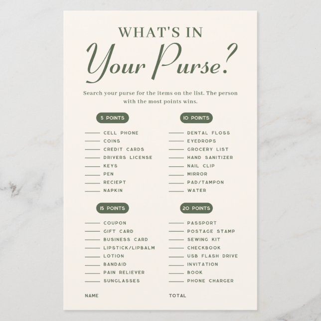 O que há no seu jogo de Chá de fraldas de inverno? (Frente)