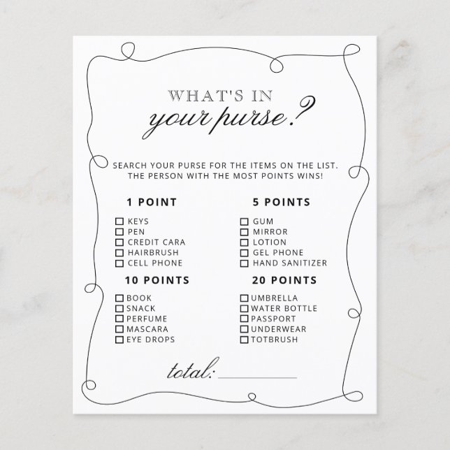 O que há no seu jogo de Chá de panela (Frente)