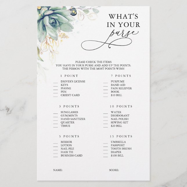 O Que Há No Seu Jogo De Chá de panela De Sucultura (Frente)