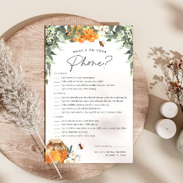 O que há no seu jogo de Chá de panela telefônico