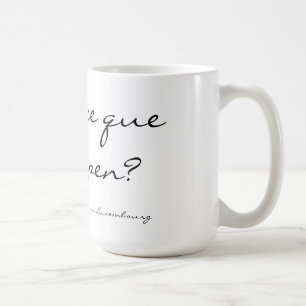 o que le do Qu'est-ce buppen a caneca