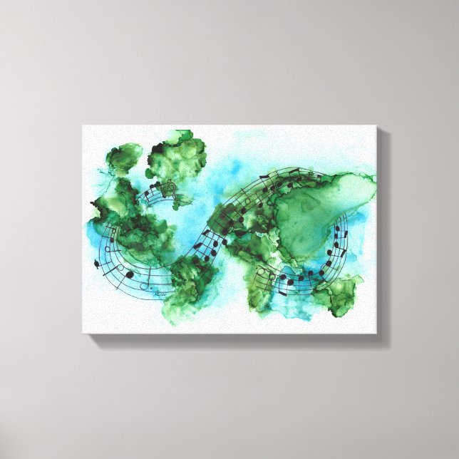 O que o mundo precisa agora, canvas enquadrada (Frente)