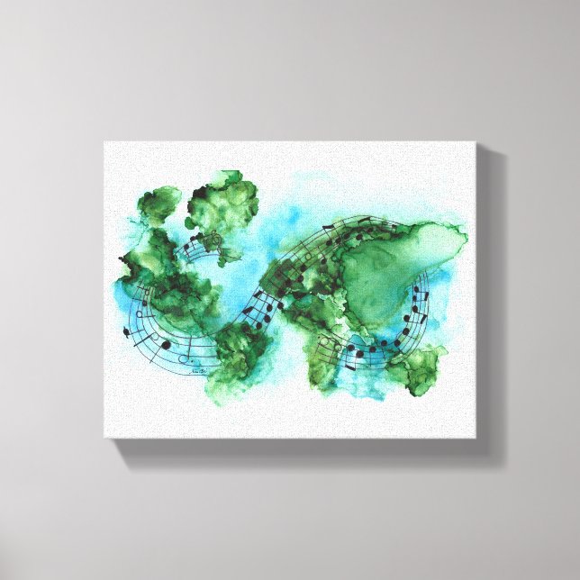 O que o mundo precisa agora, canvas enquadrada (Frente)