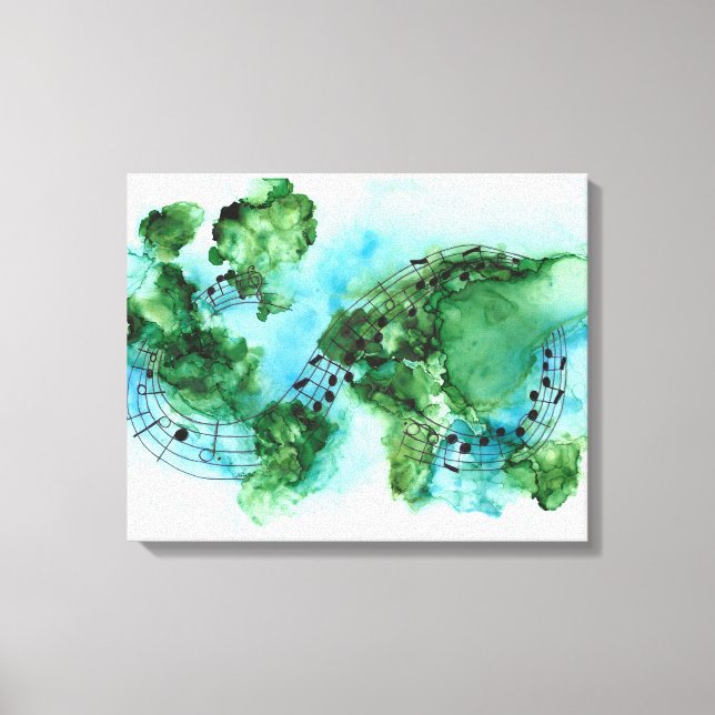 O que o mundo precisa agora, canvas enquadrada (Frente)