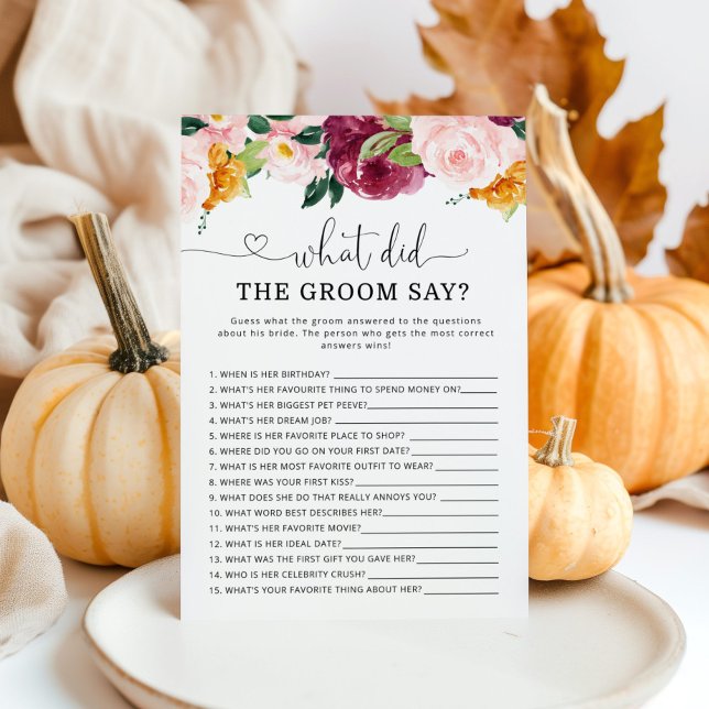 O que o noivo disse chá de panela? (Criador carregado)