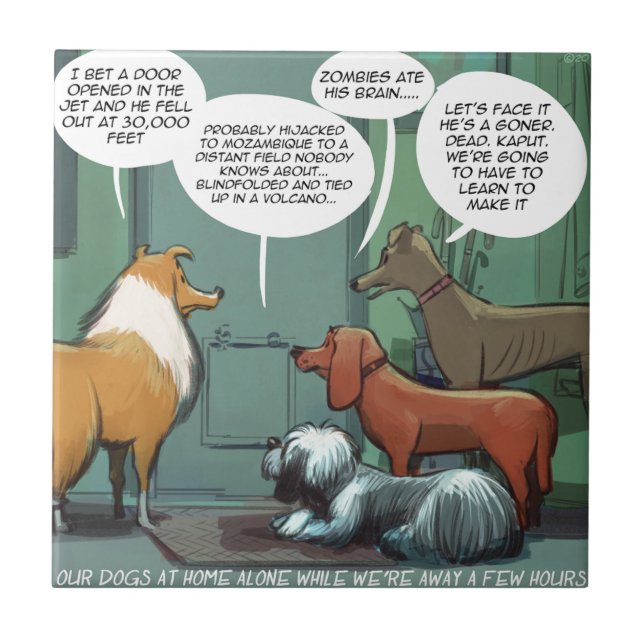 O que os cães temem Rick London Engraçado (Frente)