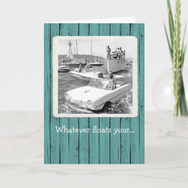 O Que Quer Que Chegue... Cartão de Aniversário (Frente)