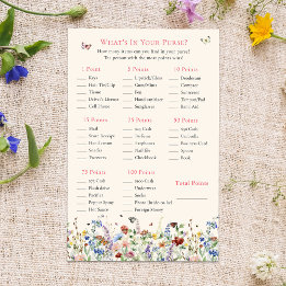 O Que Você Carrega na Bolsa | Flores Silvestres Bo