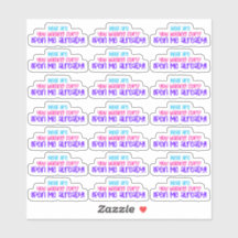 O Que Você Está Esperando? Abra-Me Já! Adesivo