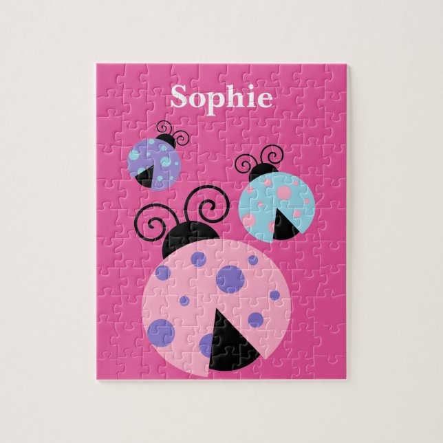 O quebra-cabeça da criança personalizada do (Vertical)