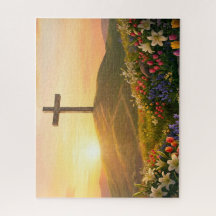O Quebra-Cabeça da Cruz de Jesus da Páscoa