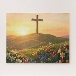O Quebra-Cabeça da Cruz de Jesus da Páscoa
