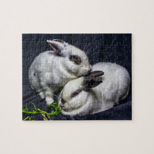 O quebra-cabeça de BunnyLuv que caracteriza o