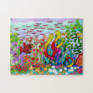 O Quebra-cabeça de Fish Garden
