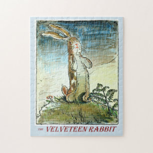 O quebra-cabeça do coelho do Velveteen