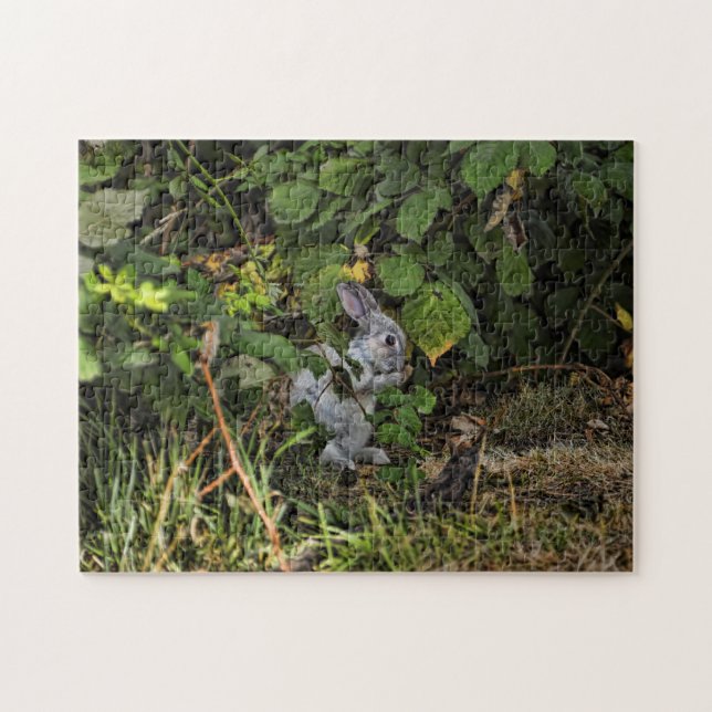 O quebra-cabeça do coelho do Velveteen (Horizontal)