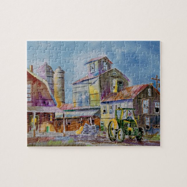 O Quebra-cabeça elevado (Horizontal)