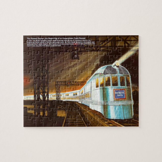 O quebra-cabeça pioneiro do Zephyr 1934 (Horizontal)