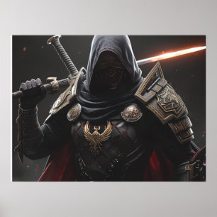 O Quebrajuramento Carmesim Poster de Guerreiro de