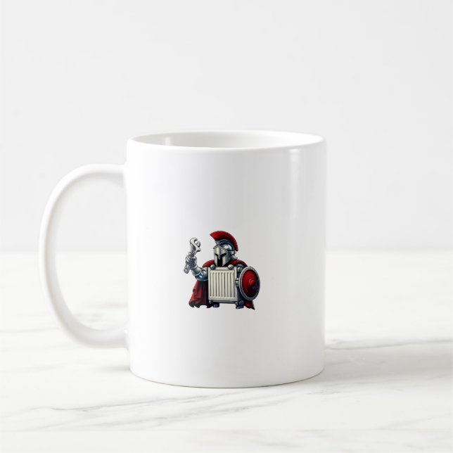 O Radiador – Caneca de Café Engraçada para Encanad (Esquerda)