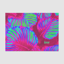 O Rainbow Tropical deixa papel personalizado de en