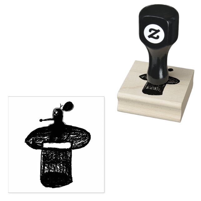 O rato no Carimbo do Chapéu (Carimbado)