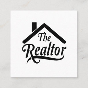 O Realtor Real Rstate Agent Cartão de visita