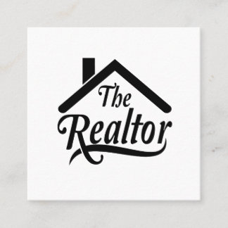 O Realtor Real Rstate Agent Cartão de visita