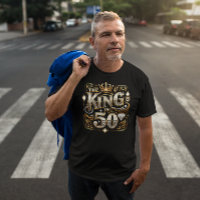 O Rei É O Design de Tipografia Retrópica De 50 Gla