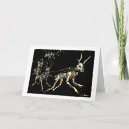 O reinado do cartão de Natal para a Rena