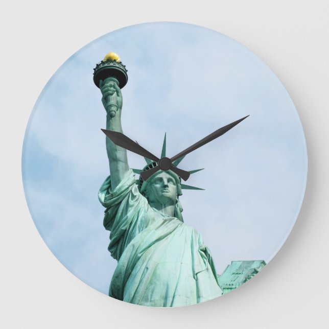 O relógio da Senhora Liberdade (Frente)